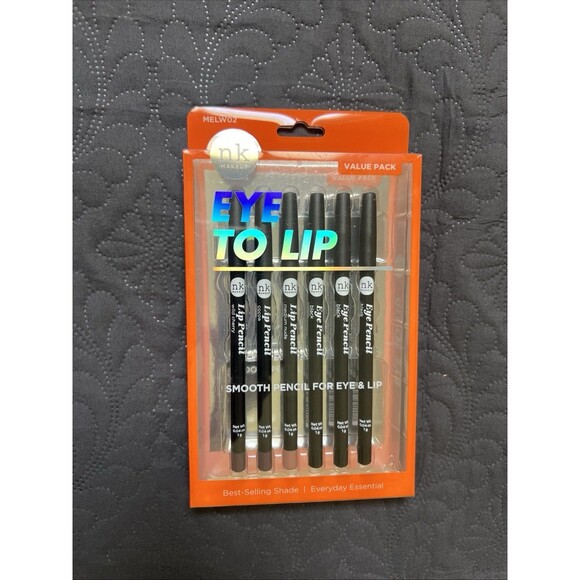 NK Makeup Eye To Lip Smooth Pencils for Eye & Lip 6pcs Everyday Essential Gift - Picture 1 of 10